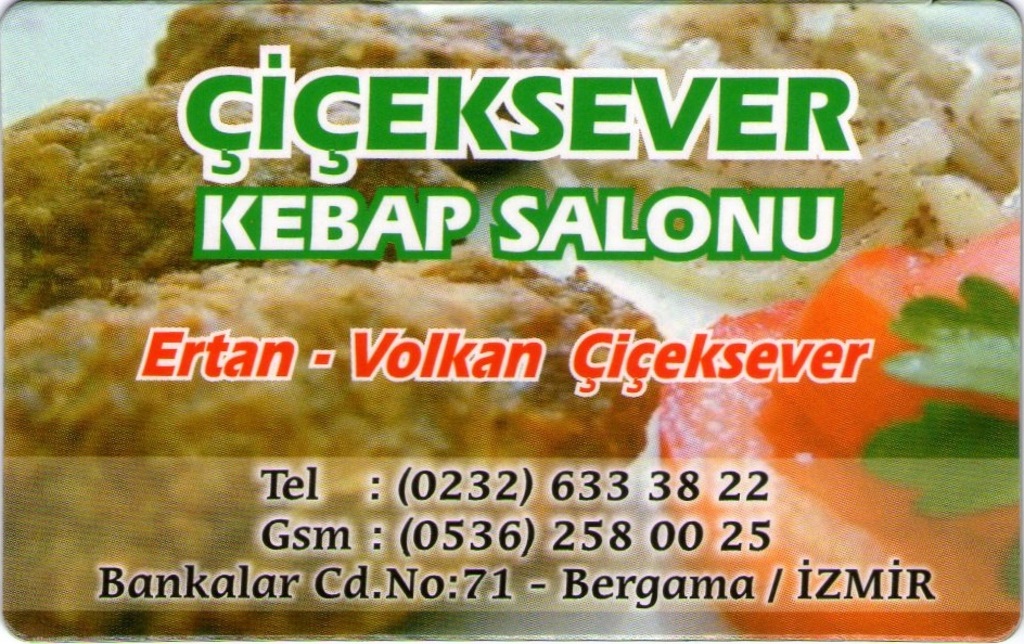 0223 Çiçeksever - Bergama